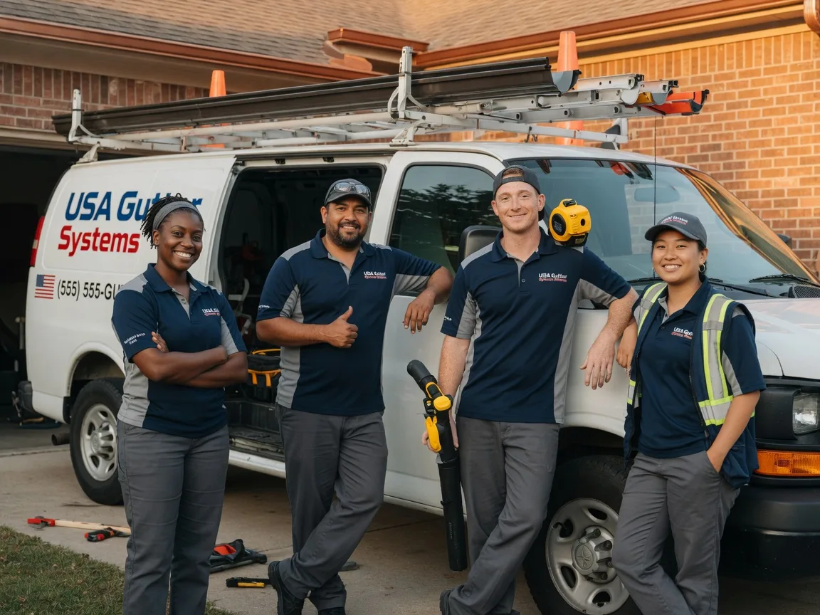 Gutter Installation company in Geff, IL