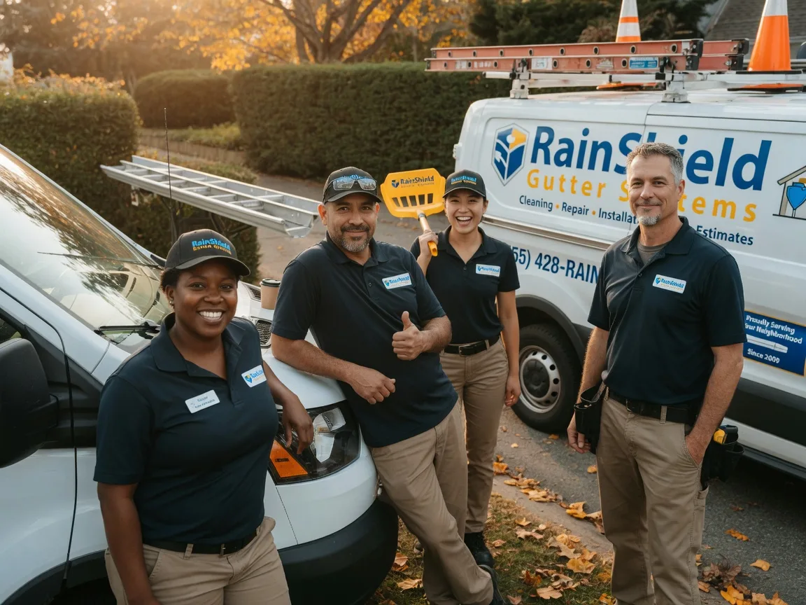 Gutter Installation company in Geff, IL