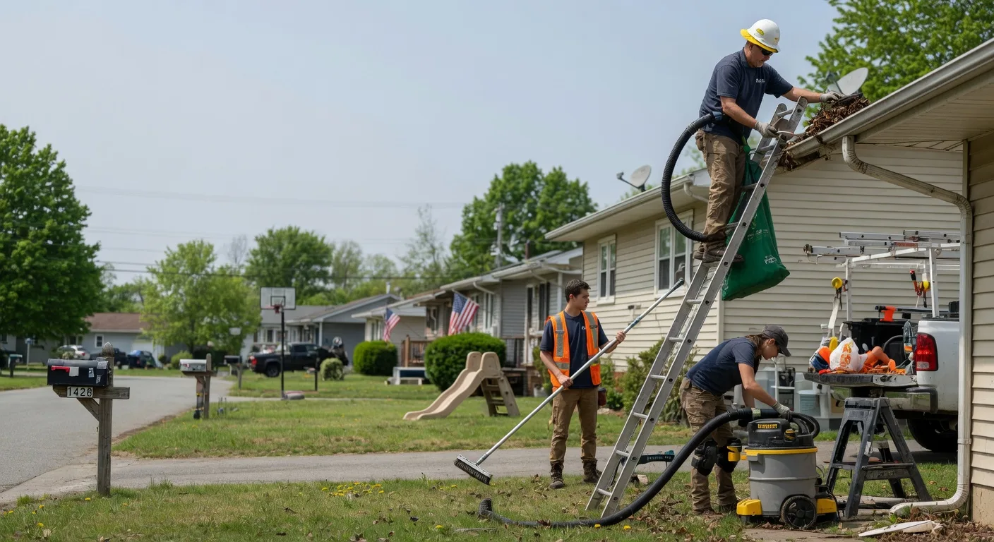 Gutter Installation in Geff, IL near me